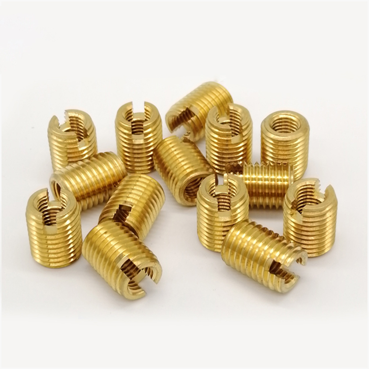 Self-Cutting Threaded Inserts 302 303 Carbon Steel Fasteners M5 Thread Size Zinc Plated Model M6 Metric System Packaged Carton