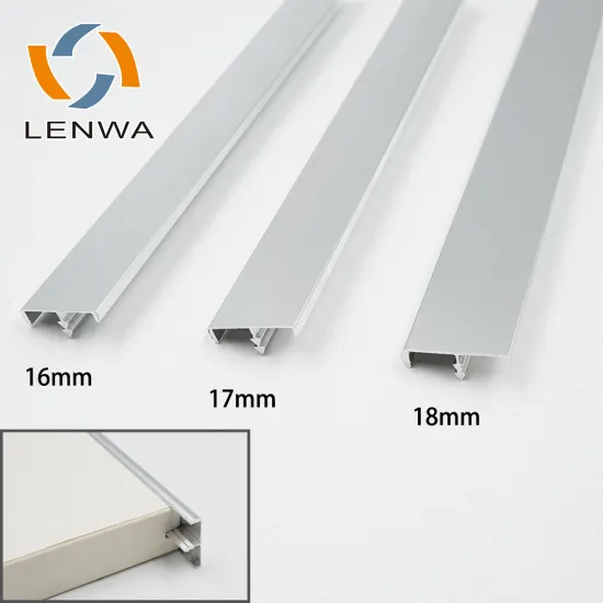 LENWA Aluminum T Molding Edging Trim for Door and Furniture