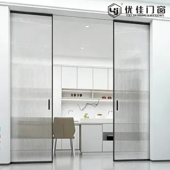 Hidden Track Slim Frame Sliding Door
