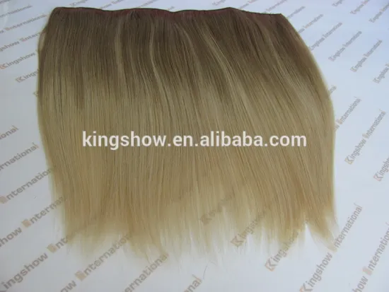 2016 new product sophisticated balayage #X60 clip in hair extension