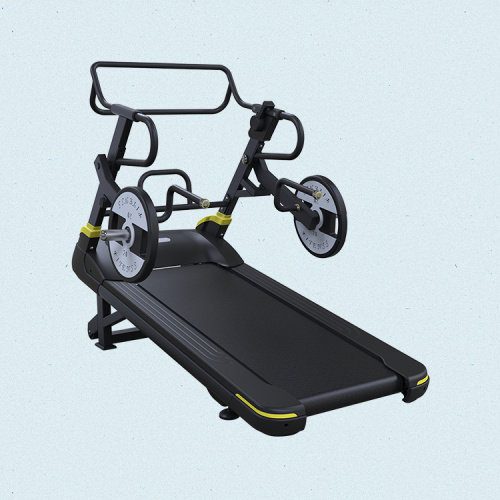 Durable Curved Treadmill for Commercial Use