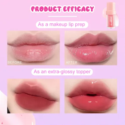 Vegan Clear Moisturizing Fruit Lip Candy Oil