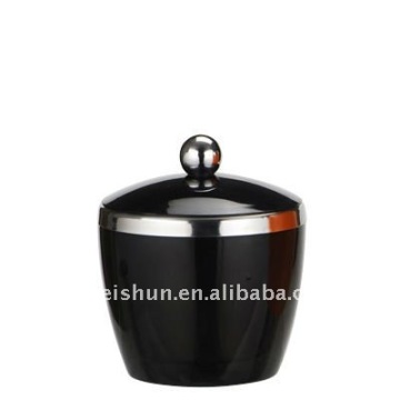 Colorful double-wall ice bucket
