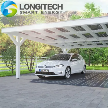 Commercial Galvanized Bracket Panel Systems Solar Parking Structure
