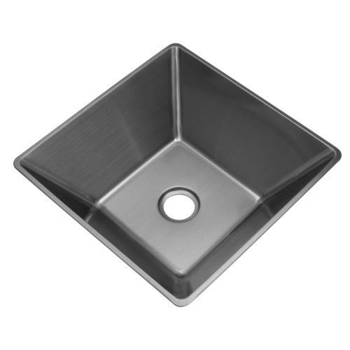 Washbasin da bagno per bancone in acciaio inossidabile Meiao 304