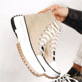 Lady Thick-Soled Canvas Shoes