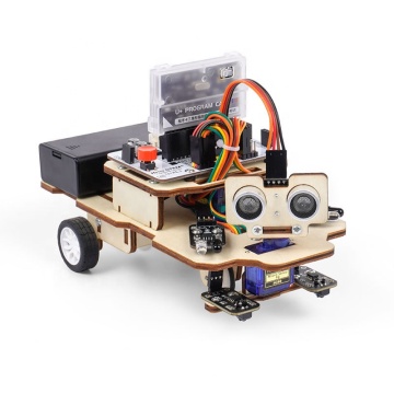 STEM Educational Plywood Robot Assembling Kit for Kids
