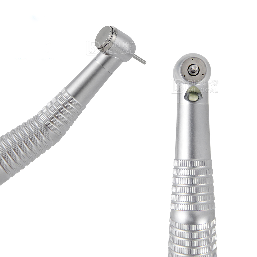 Dental High Speed Knurled Handpieces With Light