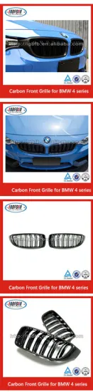 F32 M4 CF carbon auto front grill for BMW 4 SERIES