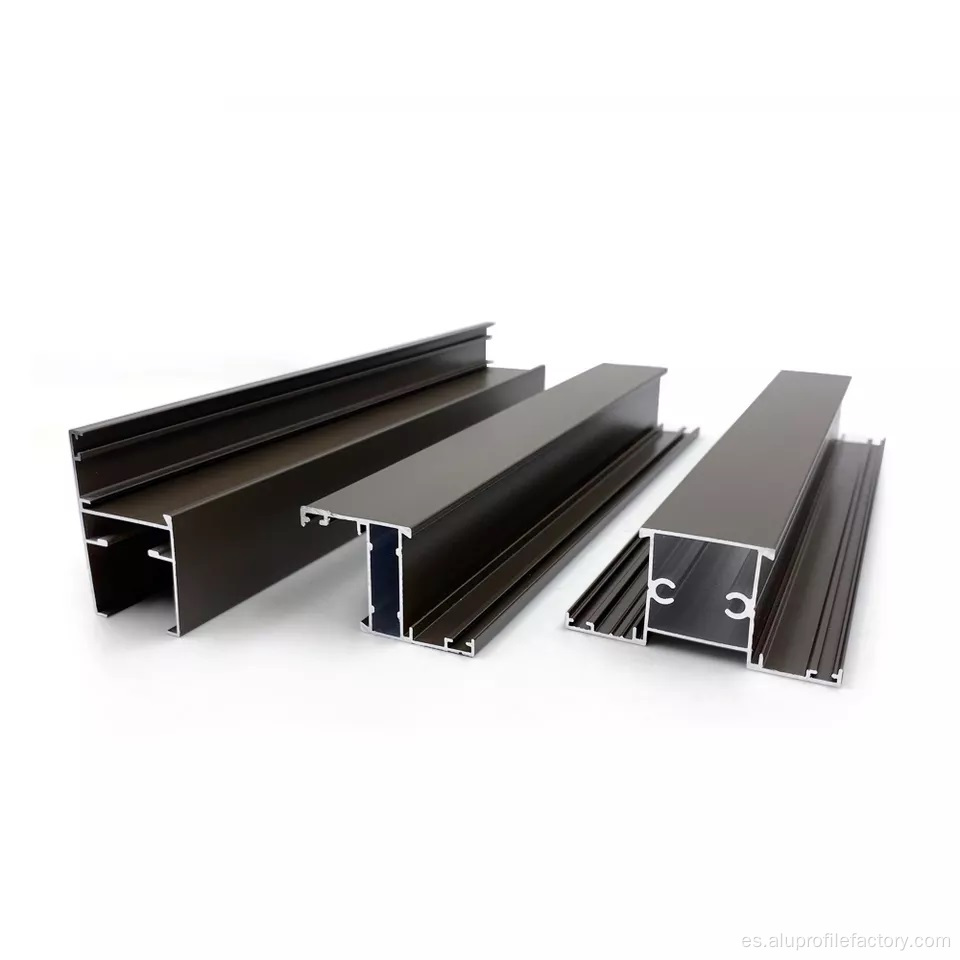 Sistema de extrusión de perfil de aluminio de marco