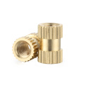 M1.4 straight knurled brass insert nut