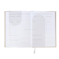 Custom A5 Linen Fabric Cover Journal with Logo