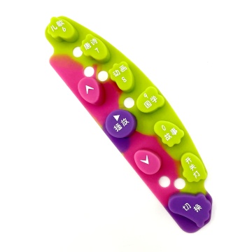 Silicone Rubber Button for Electrical Remote Control and Calculators