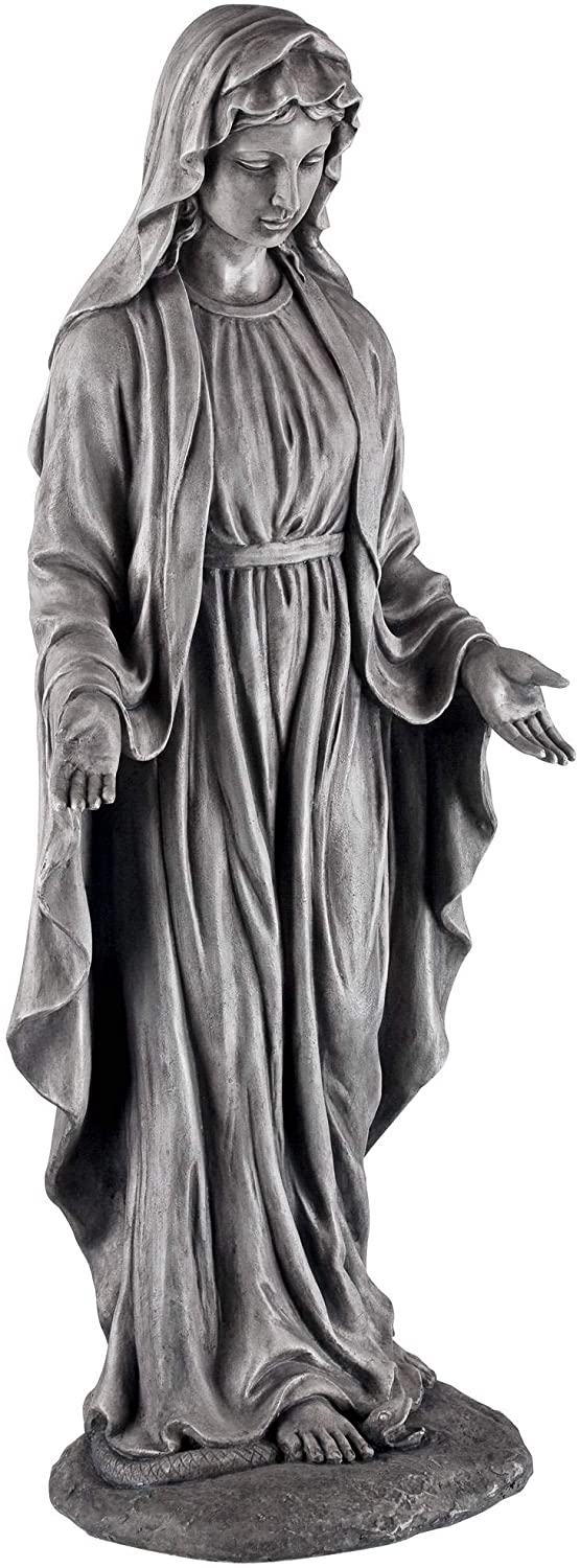 JOHN TIMBERLAND VIRANT MARY STATUE EN OUTON