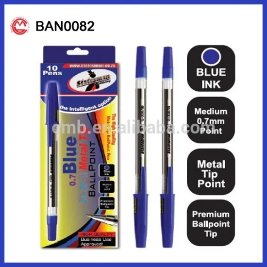 Private Label Advertising Cheap Plastic Ballpoint Pen