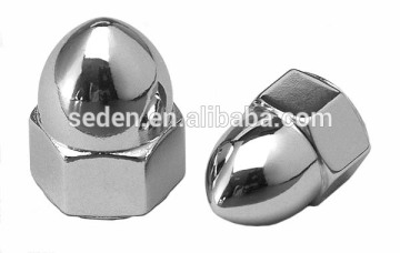 decorative wheel cap nut, acorn nut