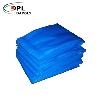 Industrial Waterproof Tarpaulin: Durable Blue PE Tarpaulin for Factory Supply