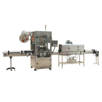 Automatic PVC Shrink Sleeve Labeling Machine for Beverage Packaging: Carbonated Beverages, Beer, Waters, and Minerals