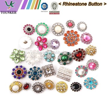 2016 fashionable acrylic rhinestone button sewing with shank wholesale and retail high quality for flower center DIY