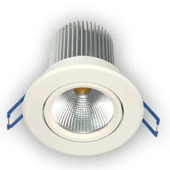 Dimmable Diameter 75 Aluminum Led Ceiling Downlights 12w Indoor