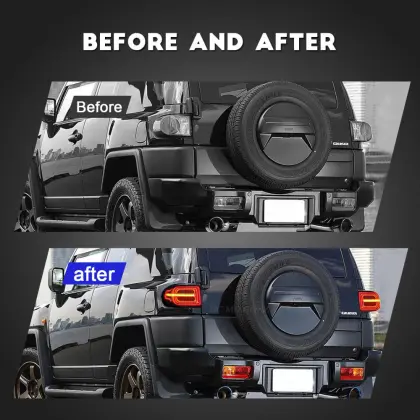 HCMOTIONZ LED Tail Lights For Toyota FJ Cruiser 2007-2015