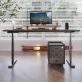 Customized Office Modern Standing Wood Executive Desk