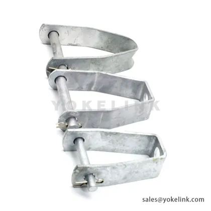 Spool Insulator Deadend Clevis D Iron Bracket
