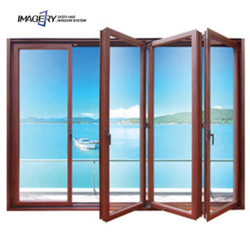 Aluminium Tempered Glass Bifolding Windows - Horizontal Folding Local Window Solution