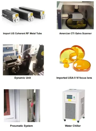 80W 100W 130W high speed RF auto focus  lazer engraving machine cnc