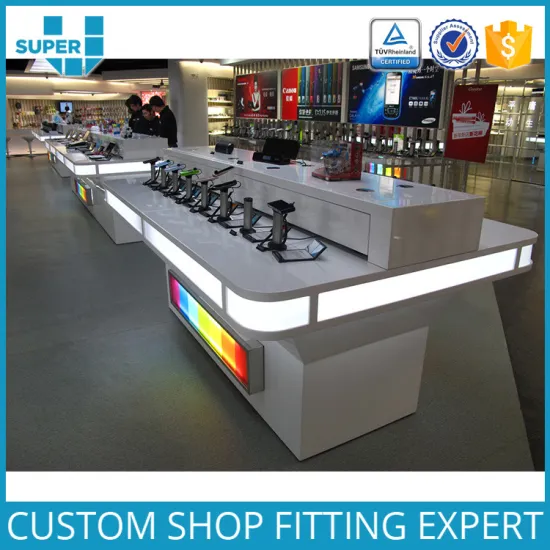2017 Excellently Modern Retail Store Cell Phone Mall Accessories Kiosk