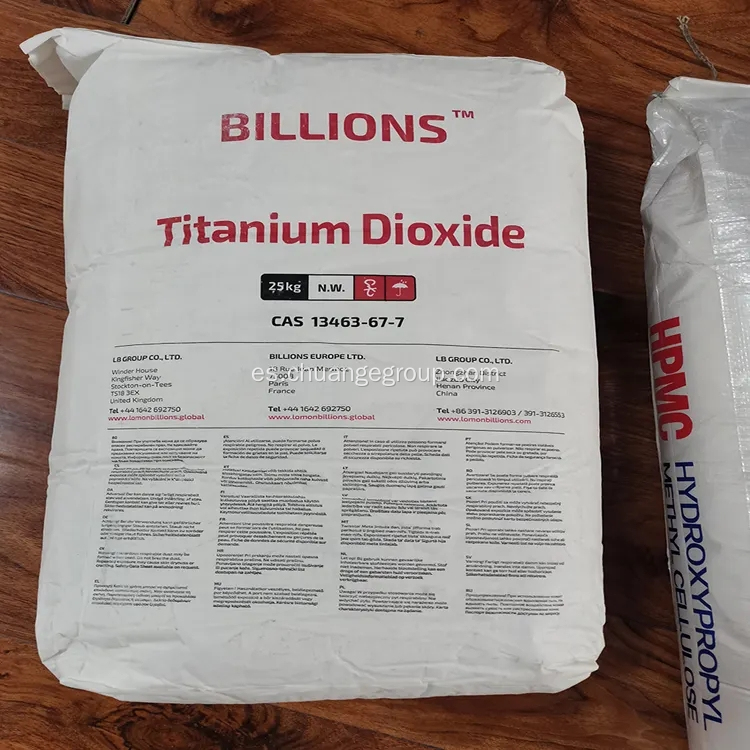 Lomon Billions Titanium Dioxide R698 para imprimir tintas