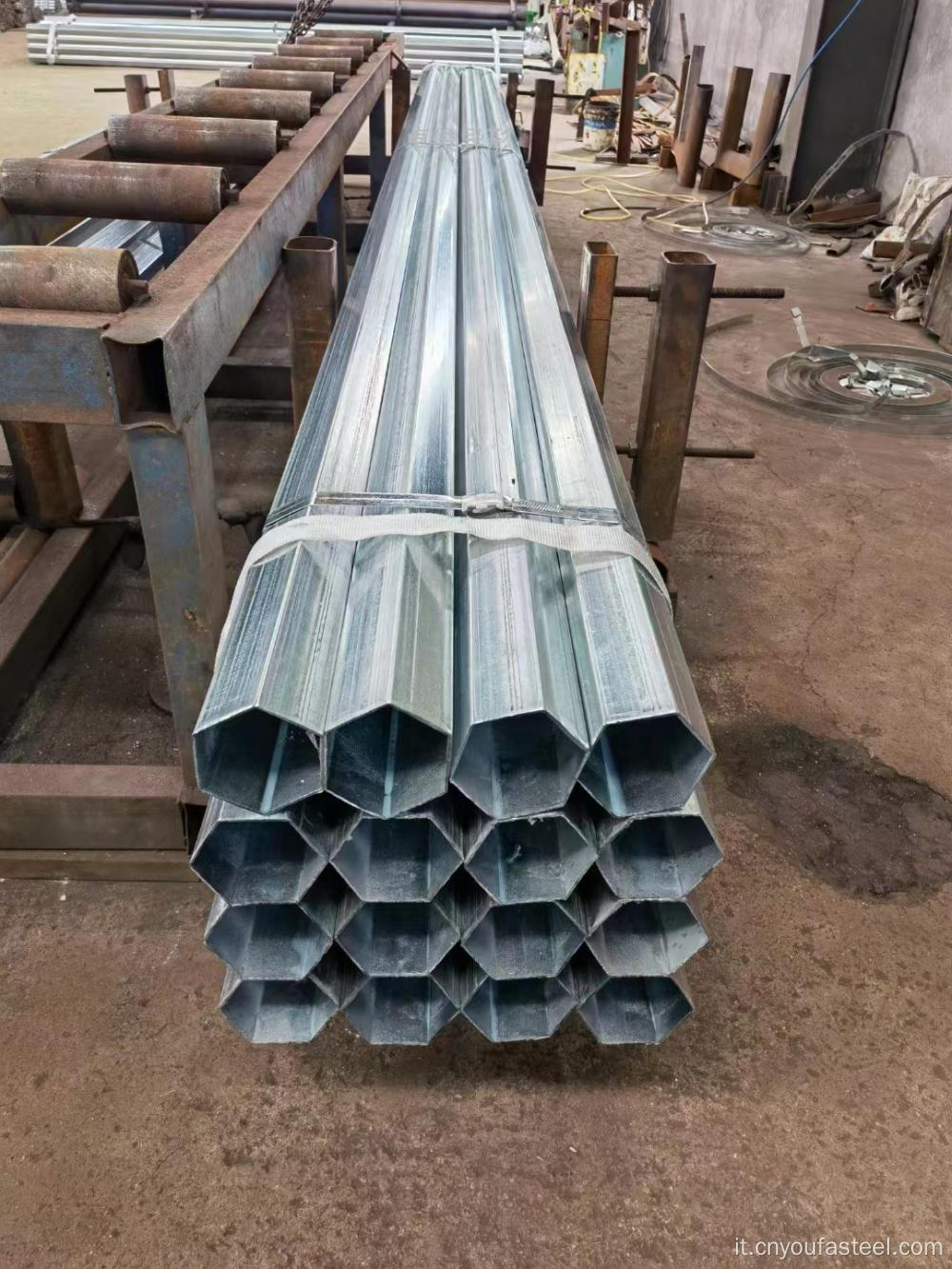 Pipe esadecimali in acciaio di fabbrica di vendita diretta