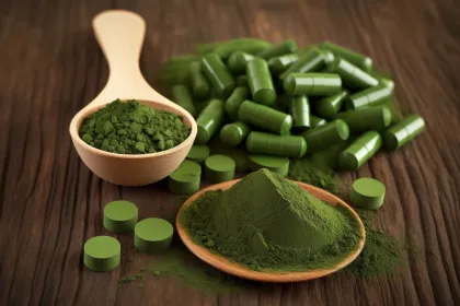 Certificated Organic Chlorella Powder natural chlorella