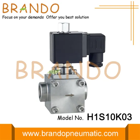 3/8'' 50 bar Normally Open High Pressure Solenoid Valve