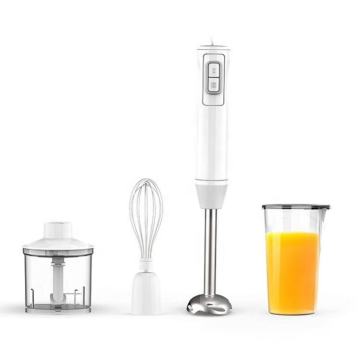 288431 2-Speed Hand Blender: Powerful 400W Electric Blender with Stainless Steel Blade for Smoothies and Home Appliance Needs