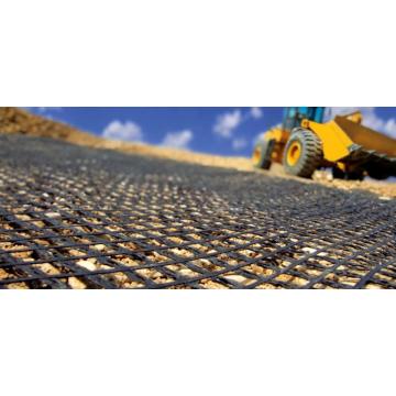 Refuerzo de carretera de plástico Geo Grids Biaxial Geogrid