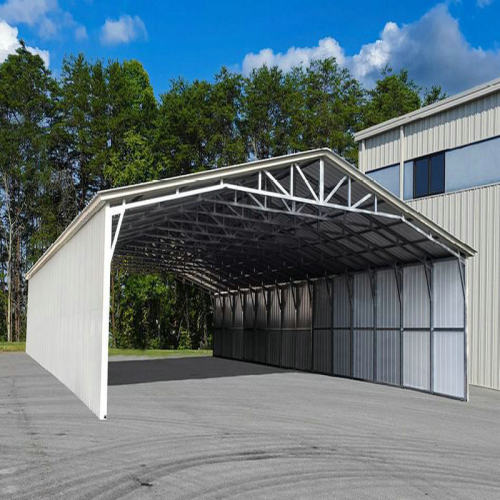 Prefabricated Modular Metal Frame Garage Building, High Quality