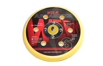 Velcro Backing Pad For Hook And Loop Sanding Disc With 6 Ho