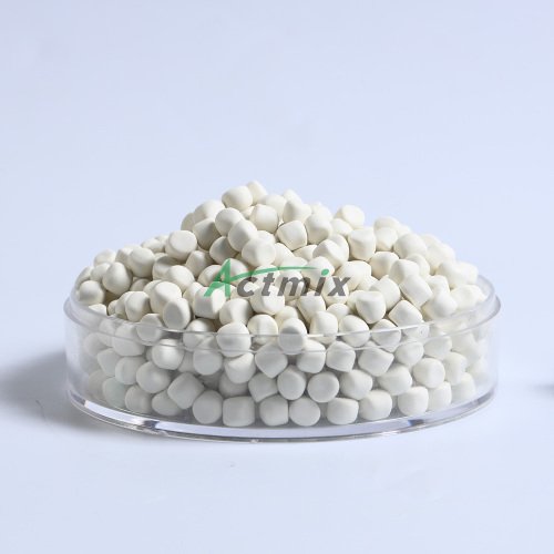 Pre-Dispersed Rubber Additives Non-nitrosamine Free Sulphur Donor Accelerator TBzTD Manufactory