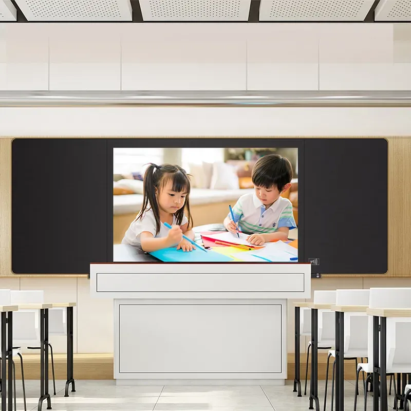 SmartClass 4K Interactive LCD Blackboard with Electronic Chalk Writing