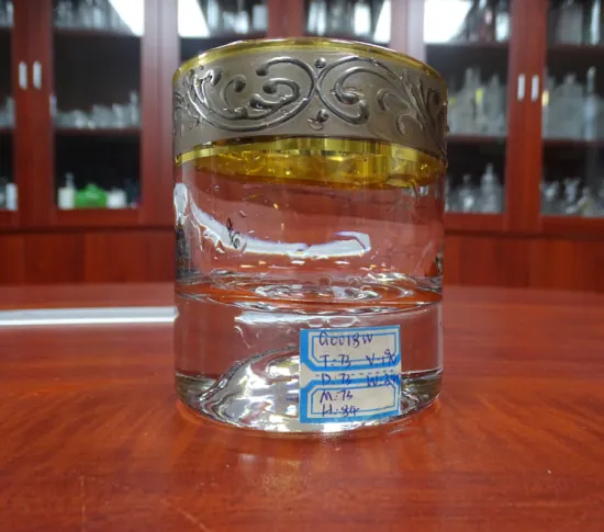 Stemless Gold-rimmed Glassware Premium Whisky Glass Set Champagne Wine Glass