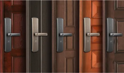 Key Card Smart Door Lock For Hotels Apartments