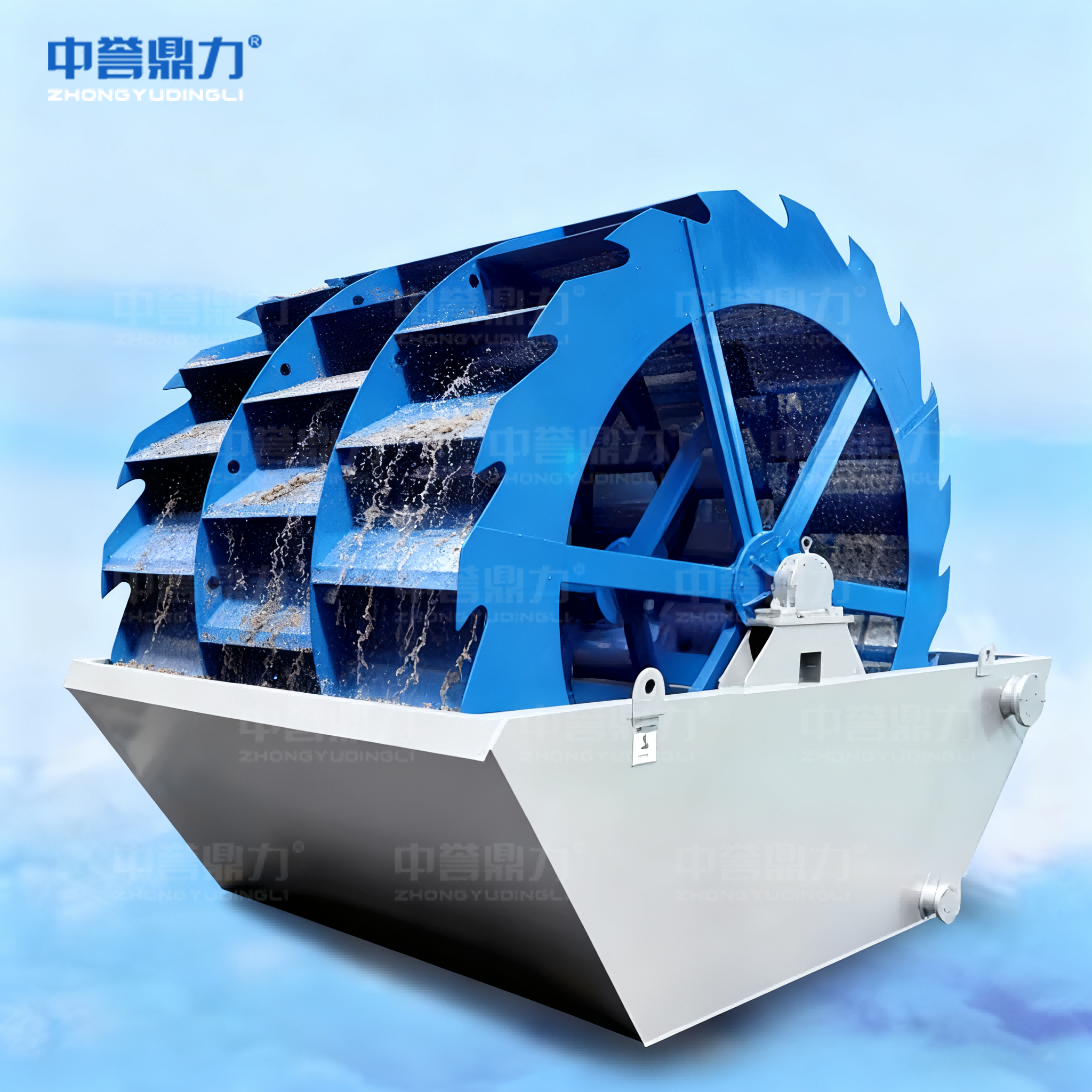 Sand Washing Wheel Bucket Washer