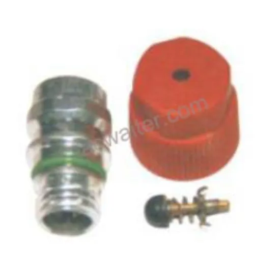 Low Pressure M10x1.25 Filling Valve with Removable Schrader Valve R134a - Pack of 5 PCS