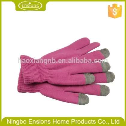 ningbo manufacturer good quality warm winter touch screen technology gloves