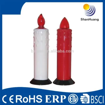 Factory wholesale price waterproof flameless led grave candle wholesale grave decorations