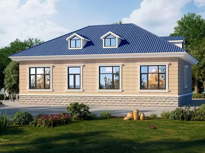 Light steel villa (117)