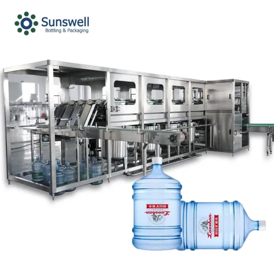 20L jar filling machine 20L bottled water filling