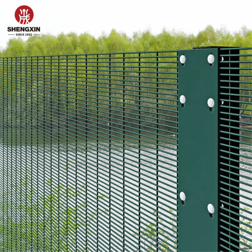 Pvc Coated Anti Climb Fence Anti Climb Welded Wire Mesh 358 Fence Factory