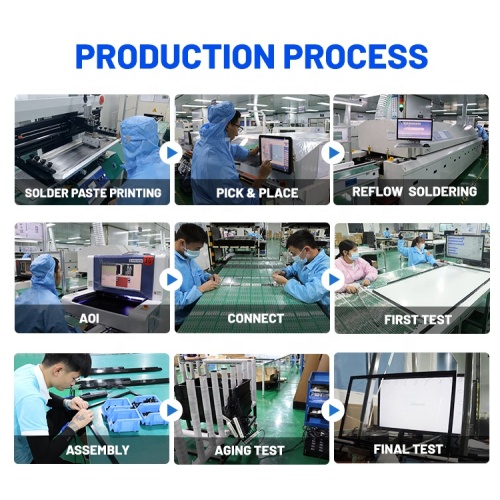 15.6 inch 10 points infrared touch screen